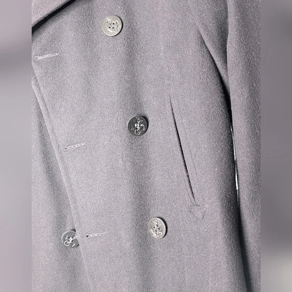 *MINT USED* Men's NAVY Issued Peacoat - Circa 1992 San Diego Base - Size 40R - Picture 6 of 7
